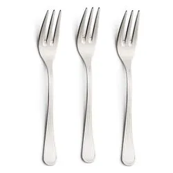 Set forchette dessert 3 pz Inox 18/10 (15,2cm) IMPERO Cromo lucido CVL180C3