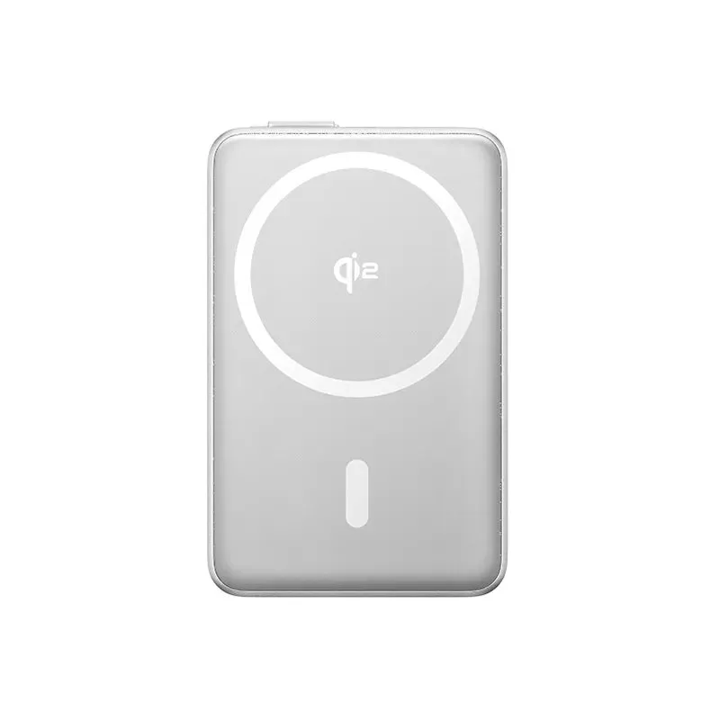 Batteria Esterna Wireless Baseus Nomos, 10000mAh, 45W, PD + FQI, 1 x QI - 2 x USB-C, Grigio P10078800843-00
