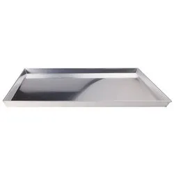 Teglia bassa Alluminio (45x35cm) PROFESSIONAL Silver COAL49 345