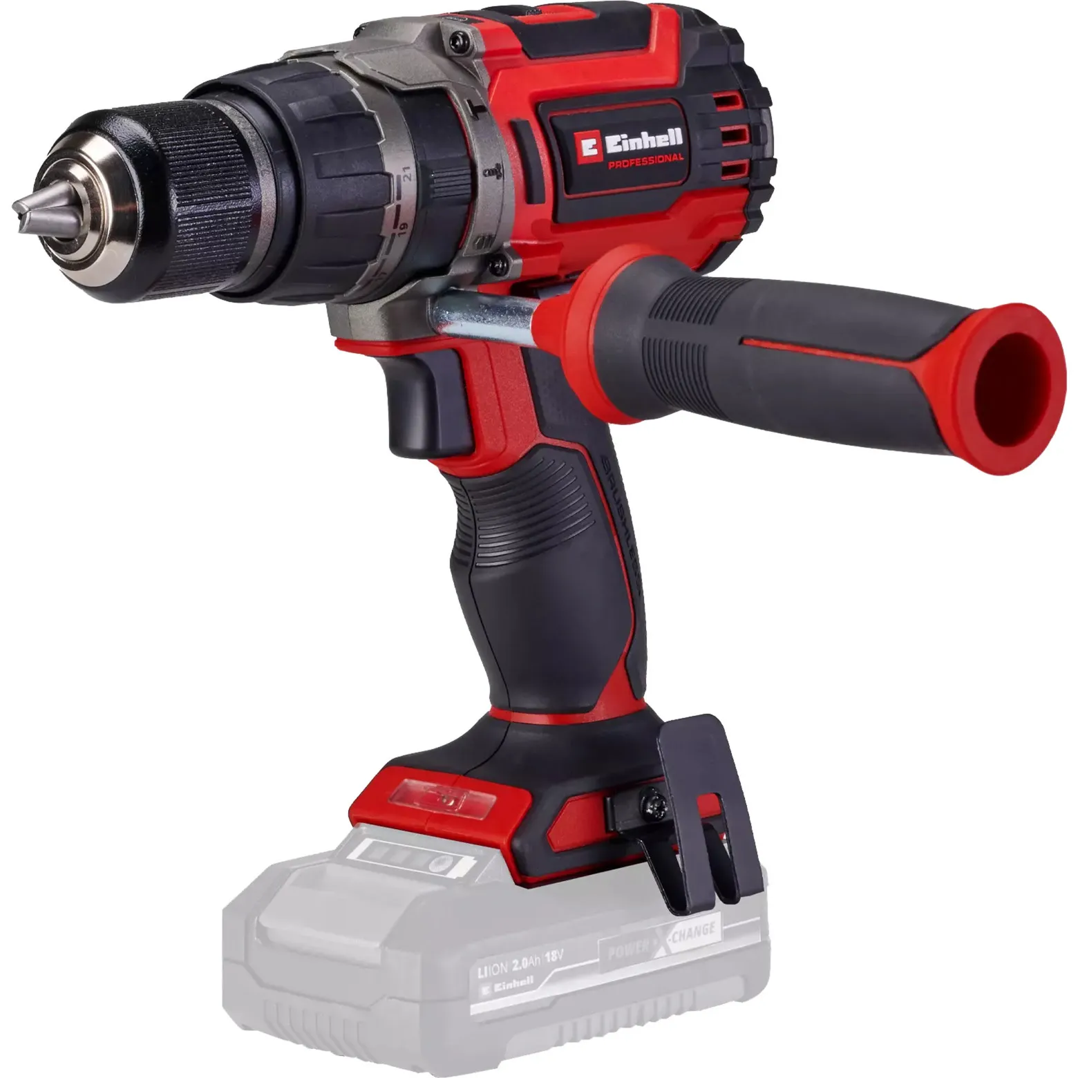Trapano avvitatore a percussione professionale a batteria TP-CD 18/70 Li-i BL - Solo, 18 Volt, Cordless
