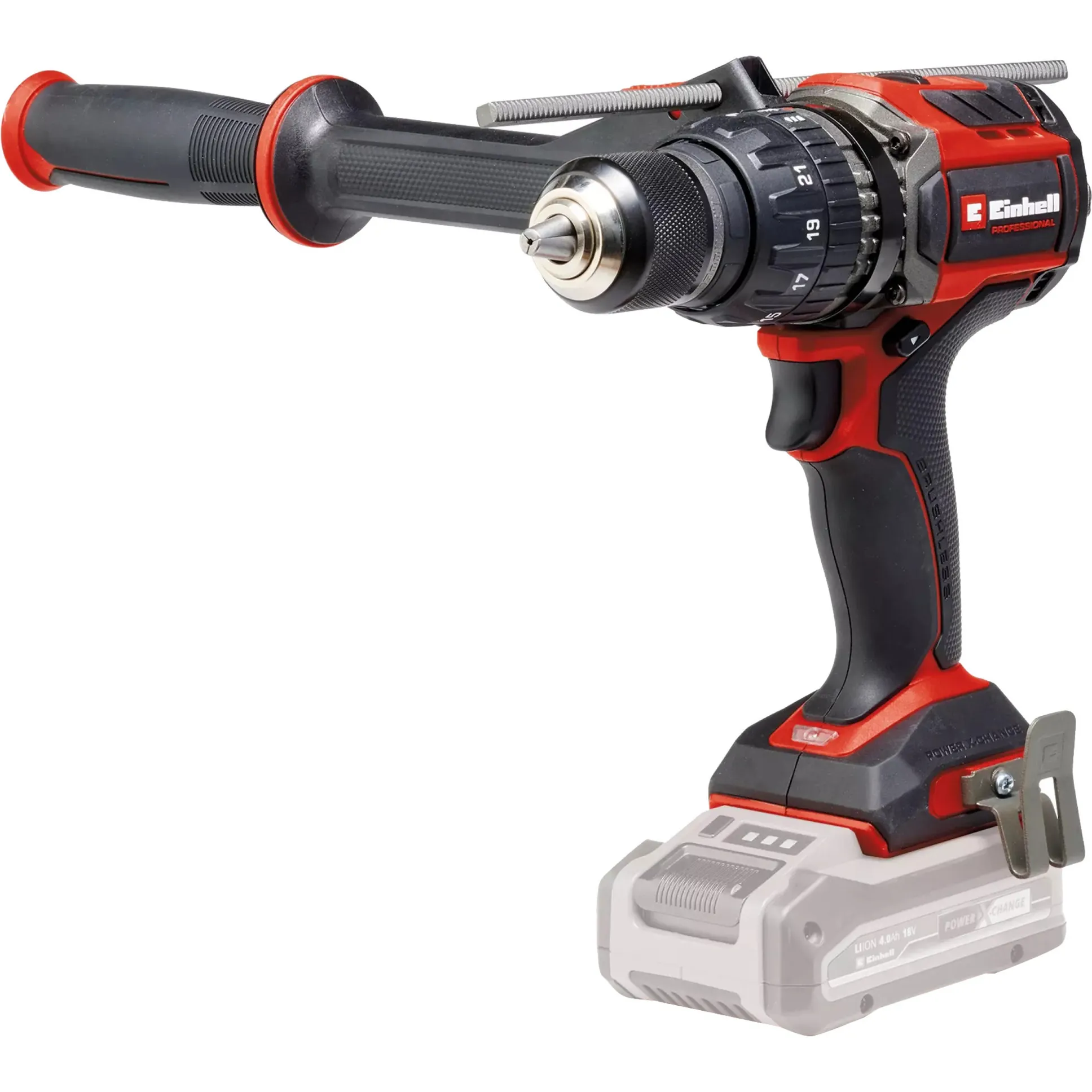 Trapano avvitatore a percussione professionale a batteria TP-CD 18/120 Li-i BL - Solo, 18 Volt, Cordless