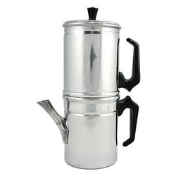 Caffettiera Alluminio 1 Tazza NAPOLETANA Eterna Cromo lucido 00040010AN