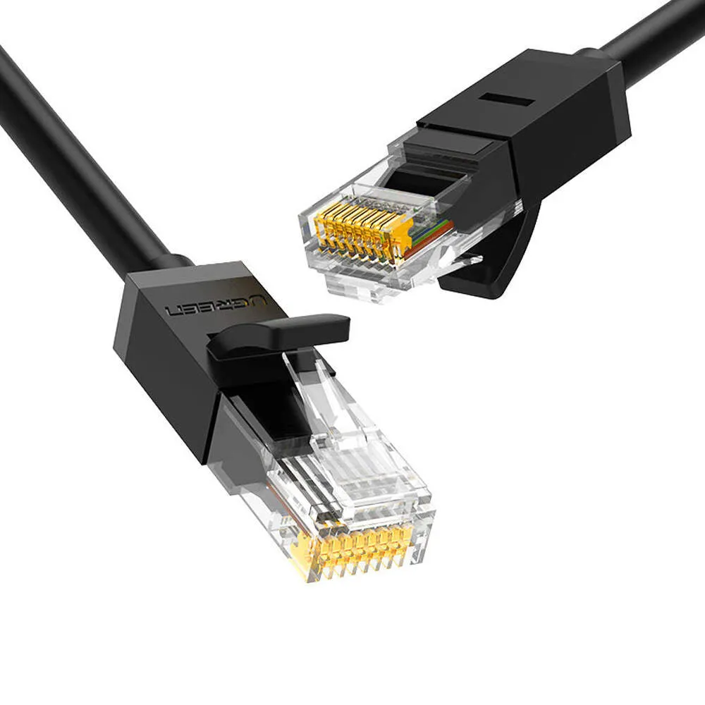 Cavo Retea UGREEN NW102, UTP, Cat6, 0.5m, Nero