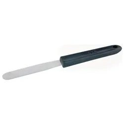 Spatola cucina pasticciere inox (10cm) TUTTI X UNO CHEF Inox e Nero 21010100IVV