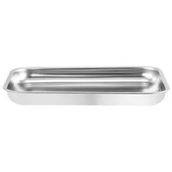 Teglia bassa Inox 18/10 antiaderente (35x26cm) PATENTED Cromo 11048
