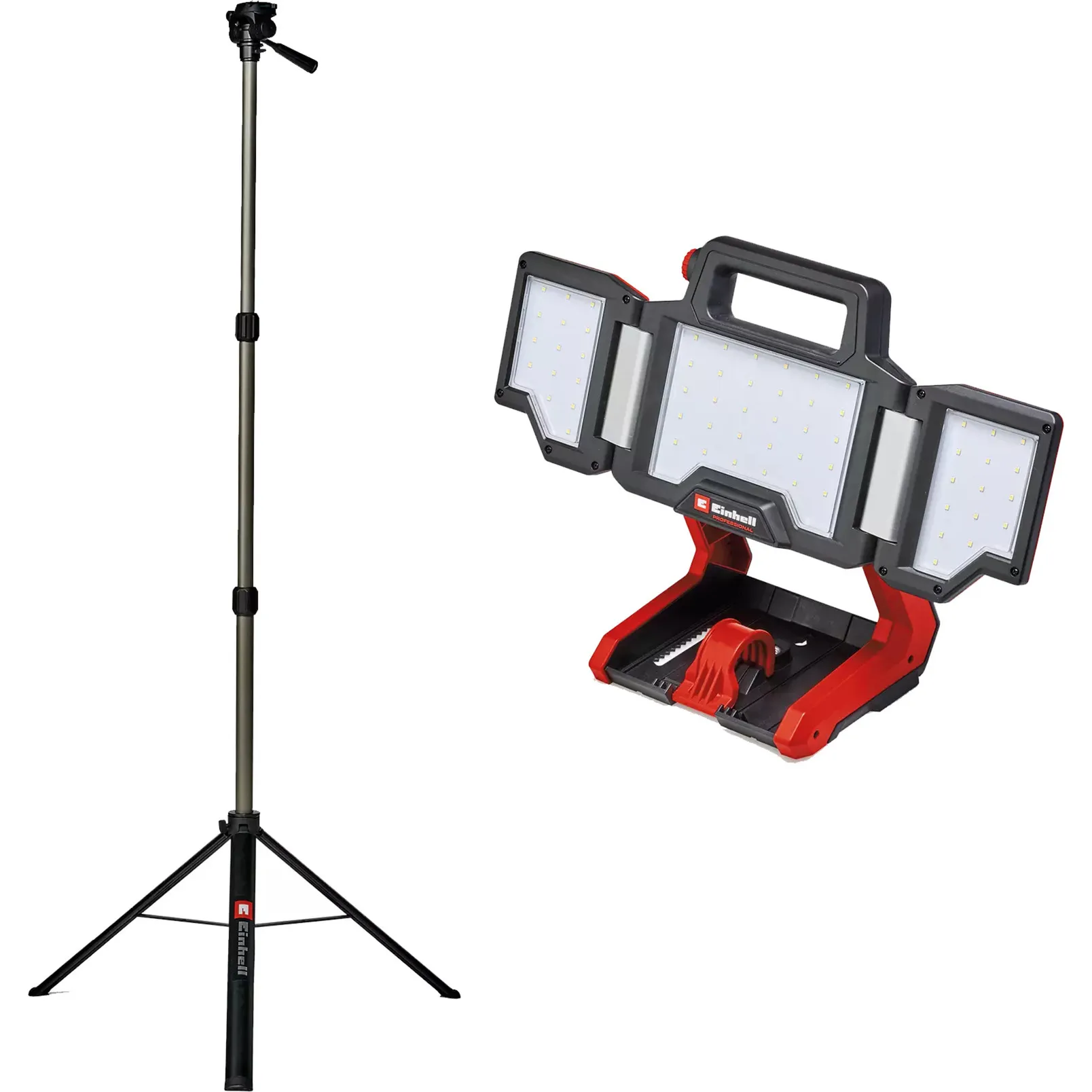 Lampada a batteria professionale TP-CL 18/3000 Li Set - Solo, 18Volt, Riflettore di costruzione