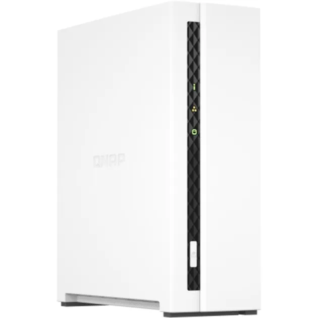 TS-133 server NAS e di archiviazione Tower Cortex-A55 2 GB DDR4 0 TB QNAP Turbo System Bianco