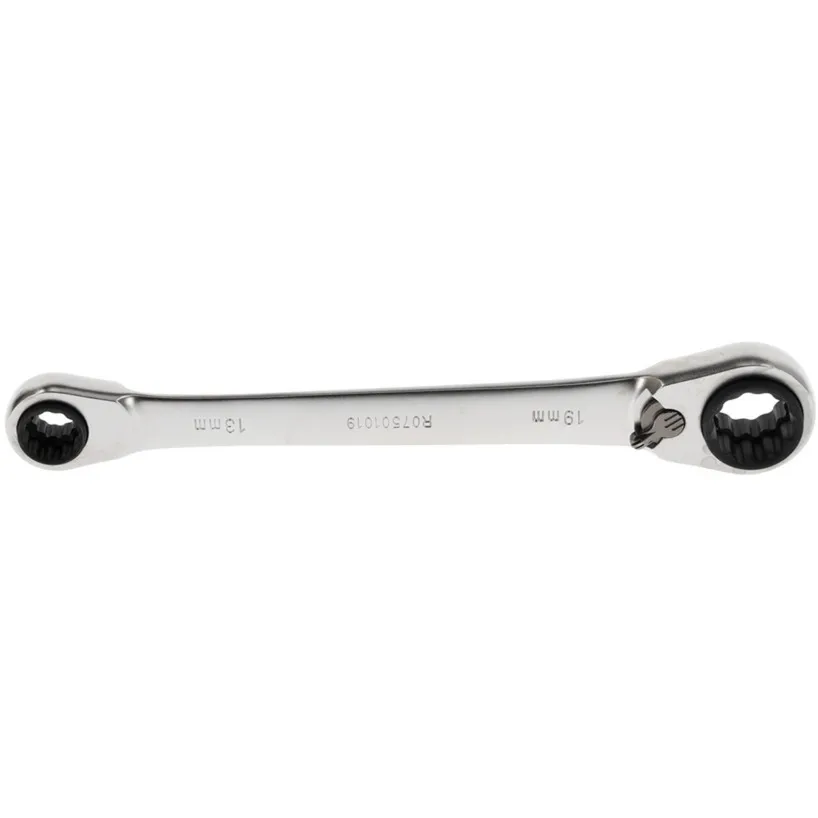 red chiave a cricchetto doppio anello 4in1