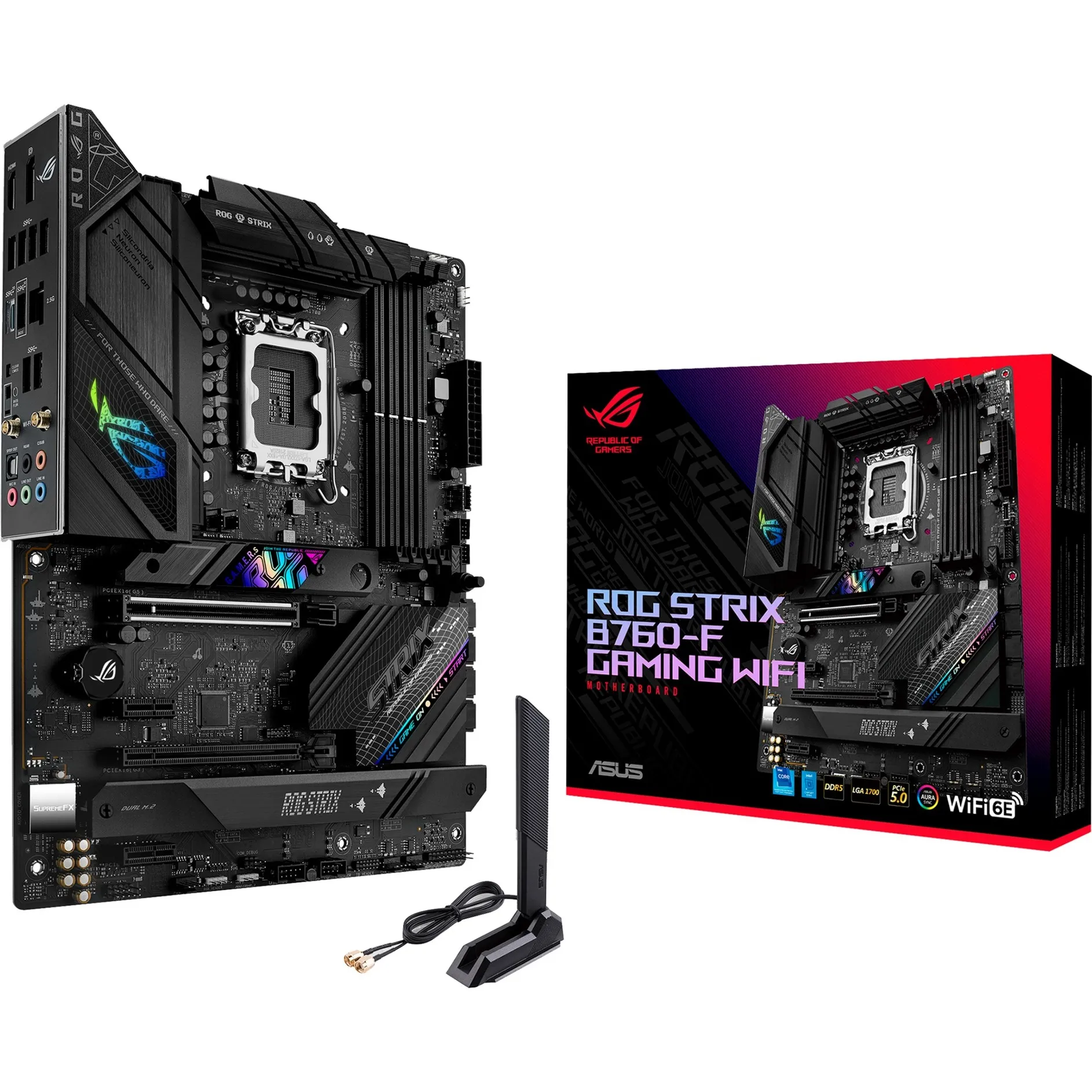 ROG STRIX B760-F GAMING WIFI Intel B760 LGA 1700 ATX, Scheda madre