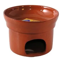 Set fonduta Bagnacauda Terracotta Marrone B1BC014