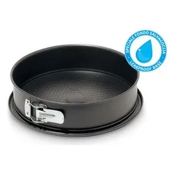 Stampo torta inox antiaderente fascia apribile 1 fondo (24cm) GARDENIA Nero 85124E