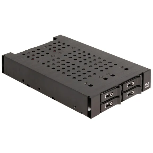 Telaio rimovibile da 3,5″ per 4 x M.2 NVMe SSD, Inquadramento