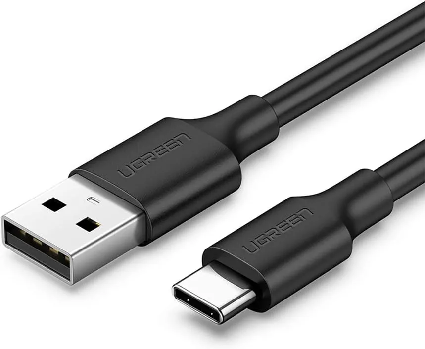 Cavo Dati e Ricarica USB-A - USB-C UGREEN US287, 18W, 0,25m, Nero