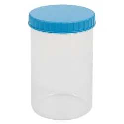 Barattolo plastica (1Lt) Azzurro 60
