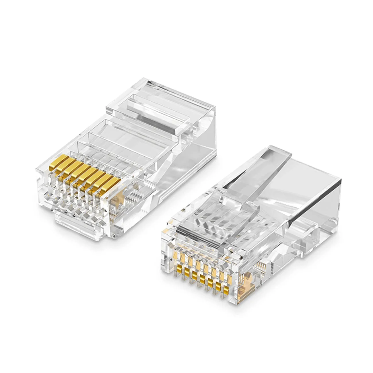 Connettore Rete UGREEN NW110, RJ45, Cat5/5e, Set 50 pezzi