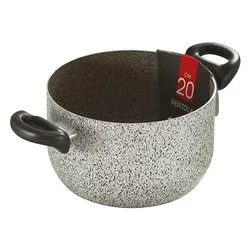 Pentola Alluminio antiaderente (20,5cm) JANET 2.0 Grigio pietra JANE2PENXXXXXX20