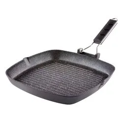 Bistecchiera Alluminio antiaderente (26x26cm) MARMORELLA Grigio pietra 05280260ABV