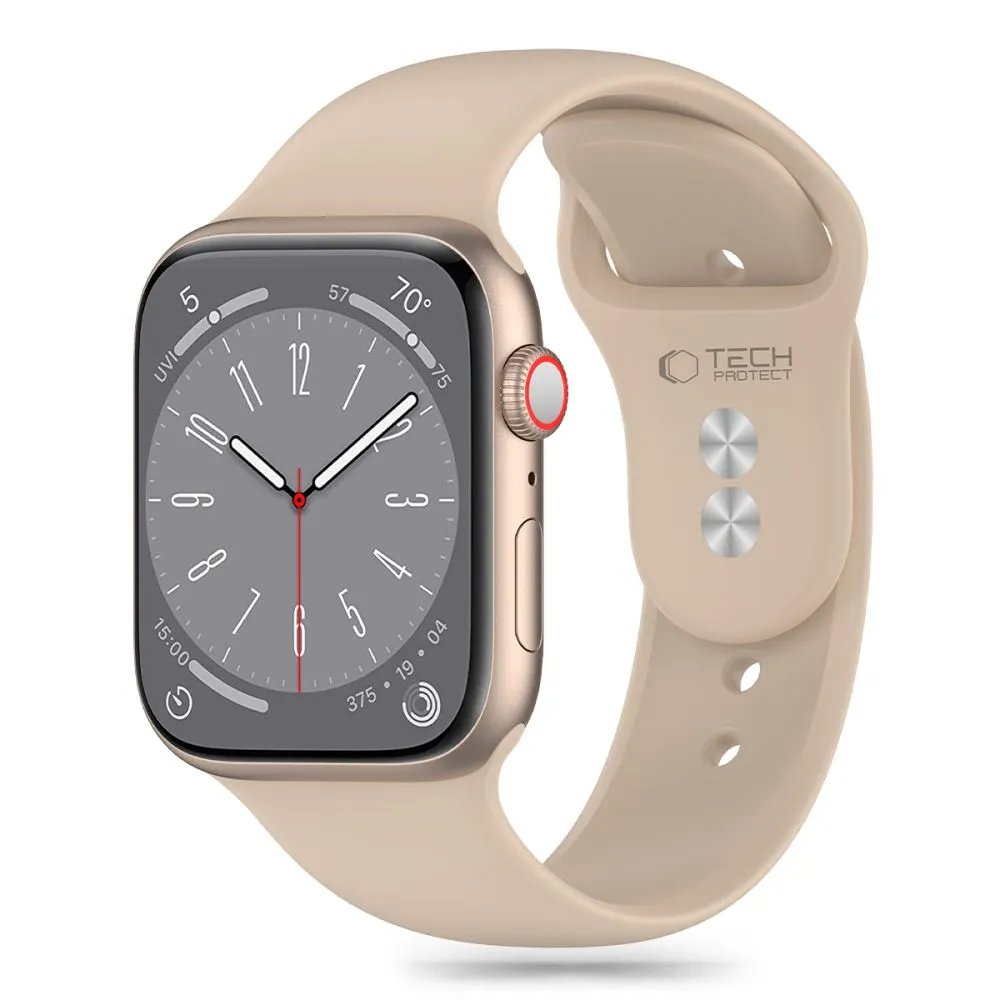 Cinturino Tech-Protect Silicone per Apple Watch 41mm / 40mm / 38mm Series, Beige