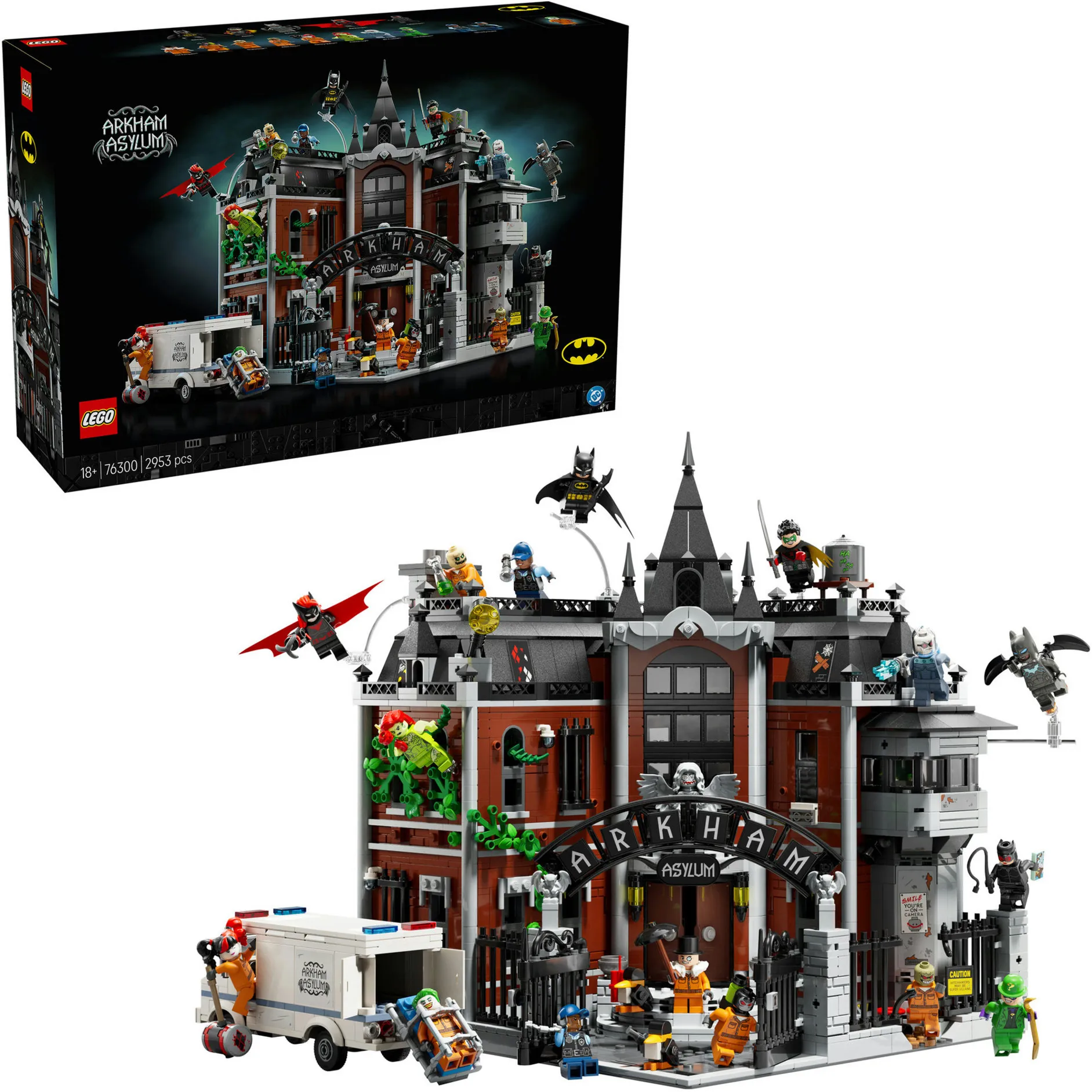 DC Super Heroes Batman Arkham Asylum, Giochi di costruzione