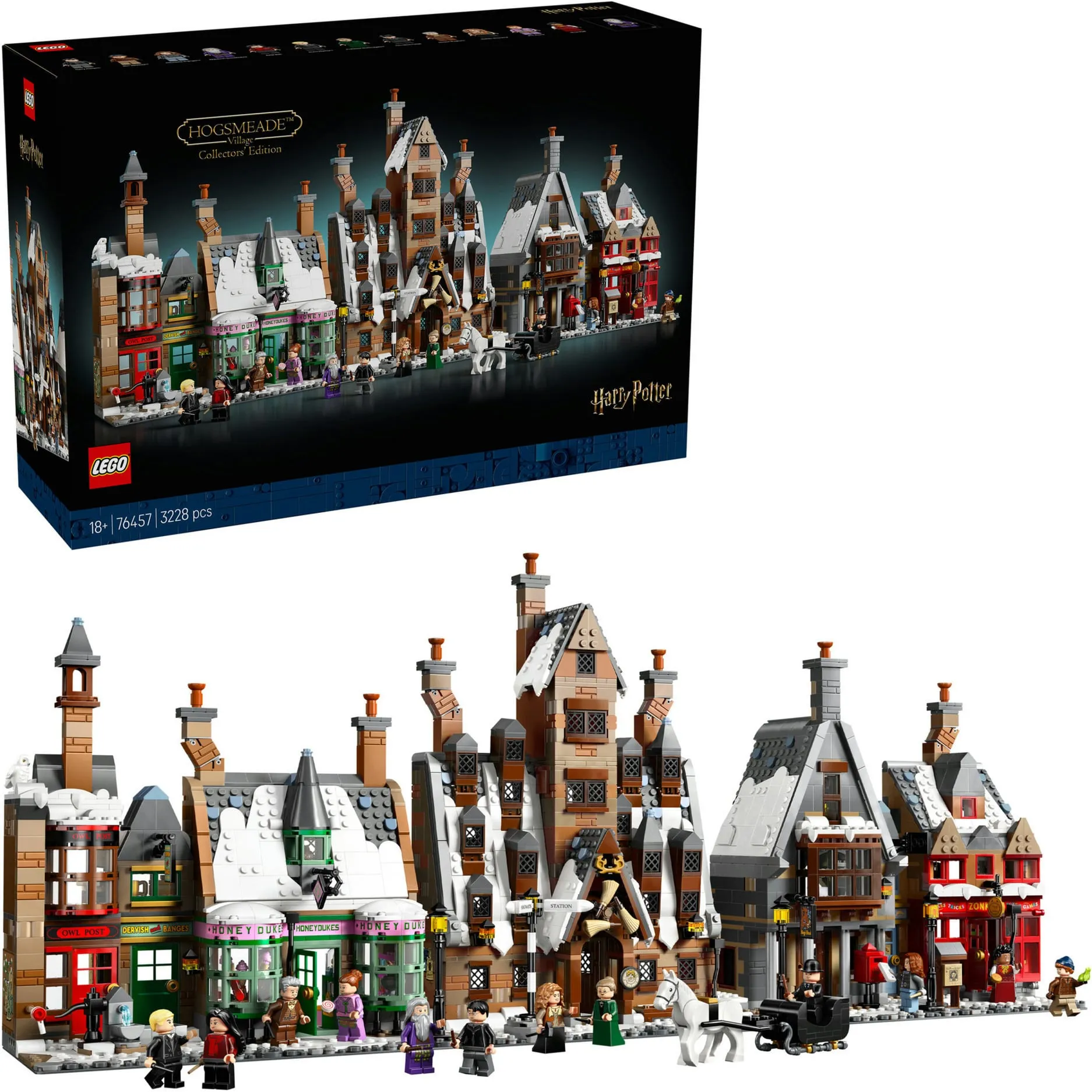 Harry Potter Villaggio Hogsmeade - Edizione da Collezione, Giochi di costruzione
