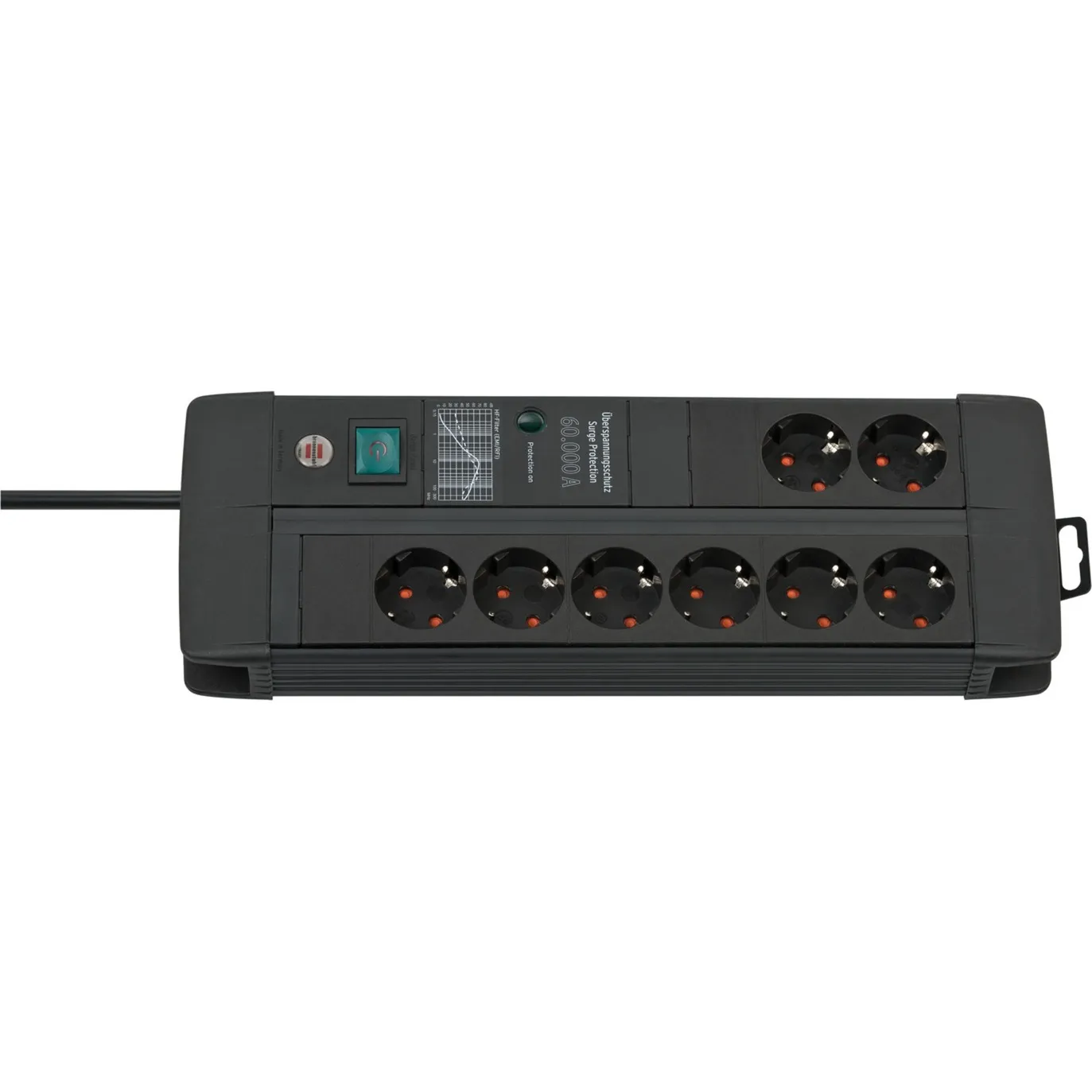 Multipresa Premium-Line 8 vie Duo, Ciabatta