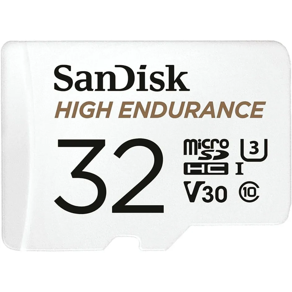 High Endurance 32 GB MicroSDHC UHS-I Classe 10, Scheda di memoria