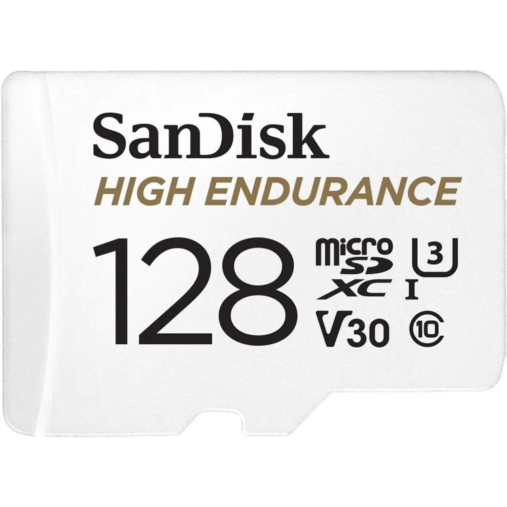High Endurance 128 GB MicroSDXC UHS-I Classe 10, Scheda di memoria