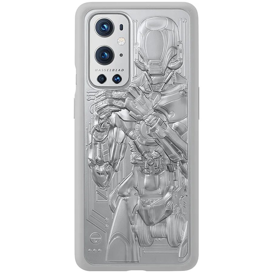 Custodia per OnePlus 9 Pro, Unique Bumper, Grigio 5431100218