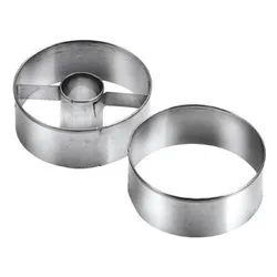 Formine biscotti 2 pz Tondo DELICIA Silver 631174