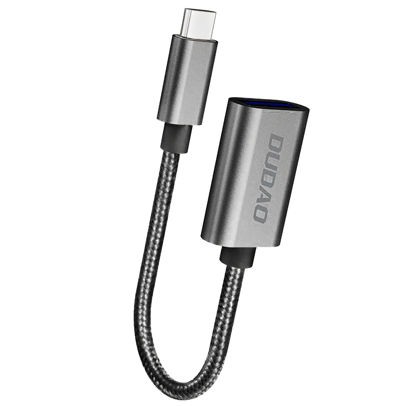 Adattatore OTG USB-C - USB-A Dudao L15T, Grigio