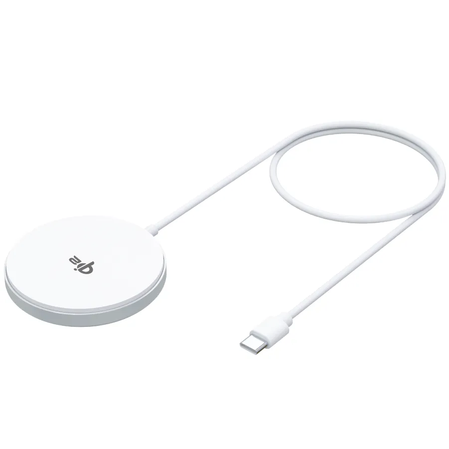 Caricabatterie Wireless Forever MAWC-300, 15W, 1.67A, Argento