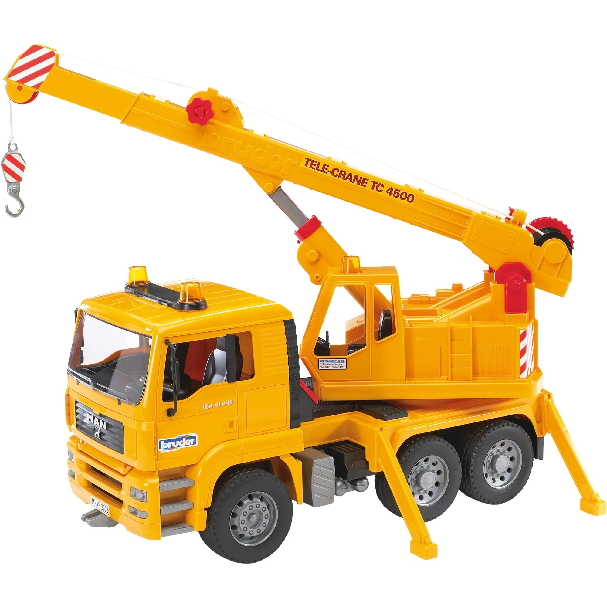 MAN Crane truck (without Light and Sound Module) veicolo giocattolo, Veicolo modello