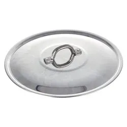 Coperchio pentola Alluminio con orlo (28cm) PROFESSIONAL FAMILY Silver lucido FAMA2928