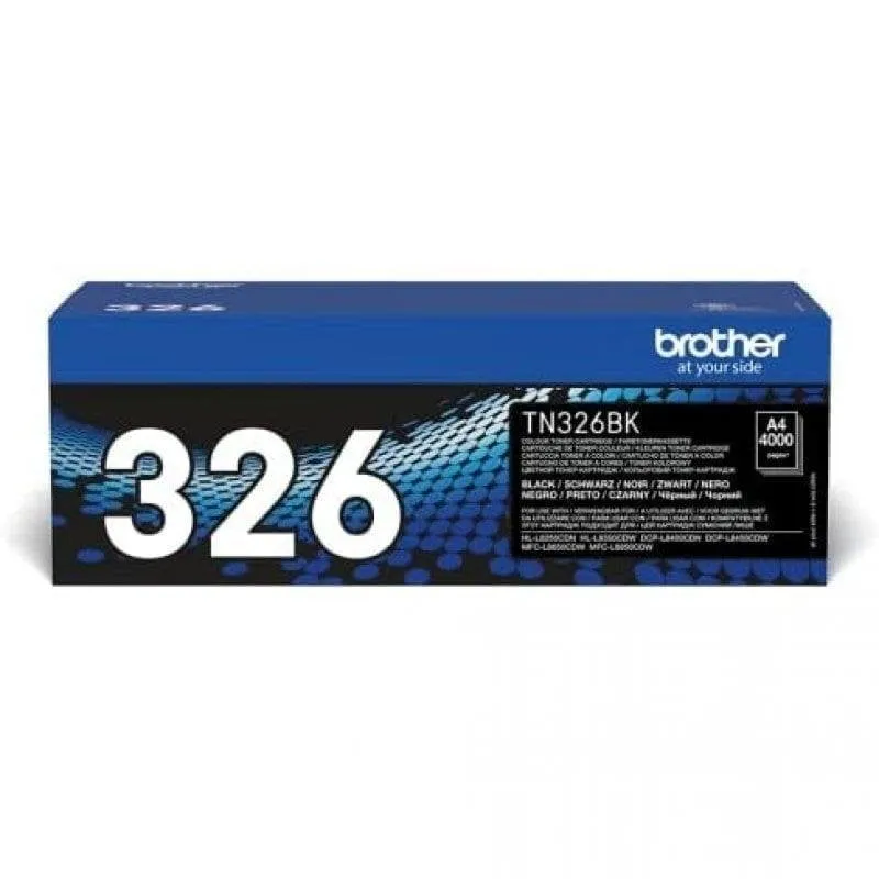 Toner Brother TN-326BK Nero Originale 4000 pagine Stampante Laser