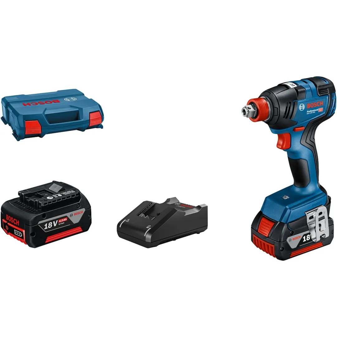 GDX 18V-200 3400 Giri/min Nero, Blu, Rosso, Avvitatore