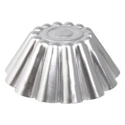 Stampo budino alluminio conico festonato (15cm) Alluminio 1165015