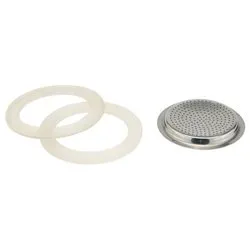 Set guarnizioni e filtro caffettiera 10 Tazze 2 pz SLANCIO RCA0203