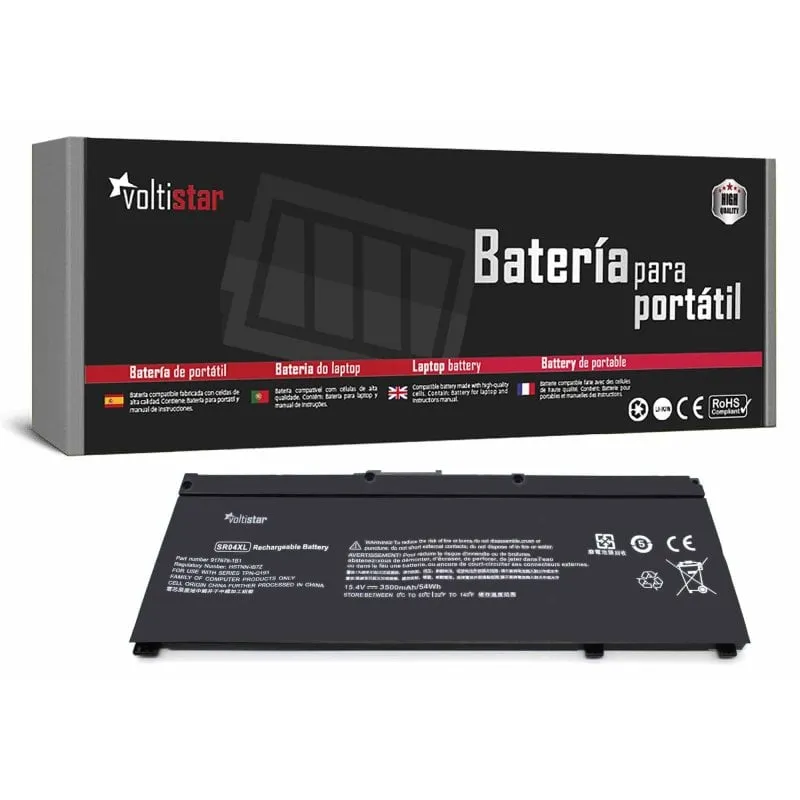 Batteria per laptop Voltistar per HP Omen 15-CE000 15-CE000NG 15-CB0XX SR04XL 91678-171