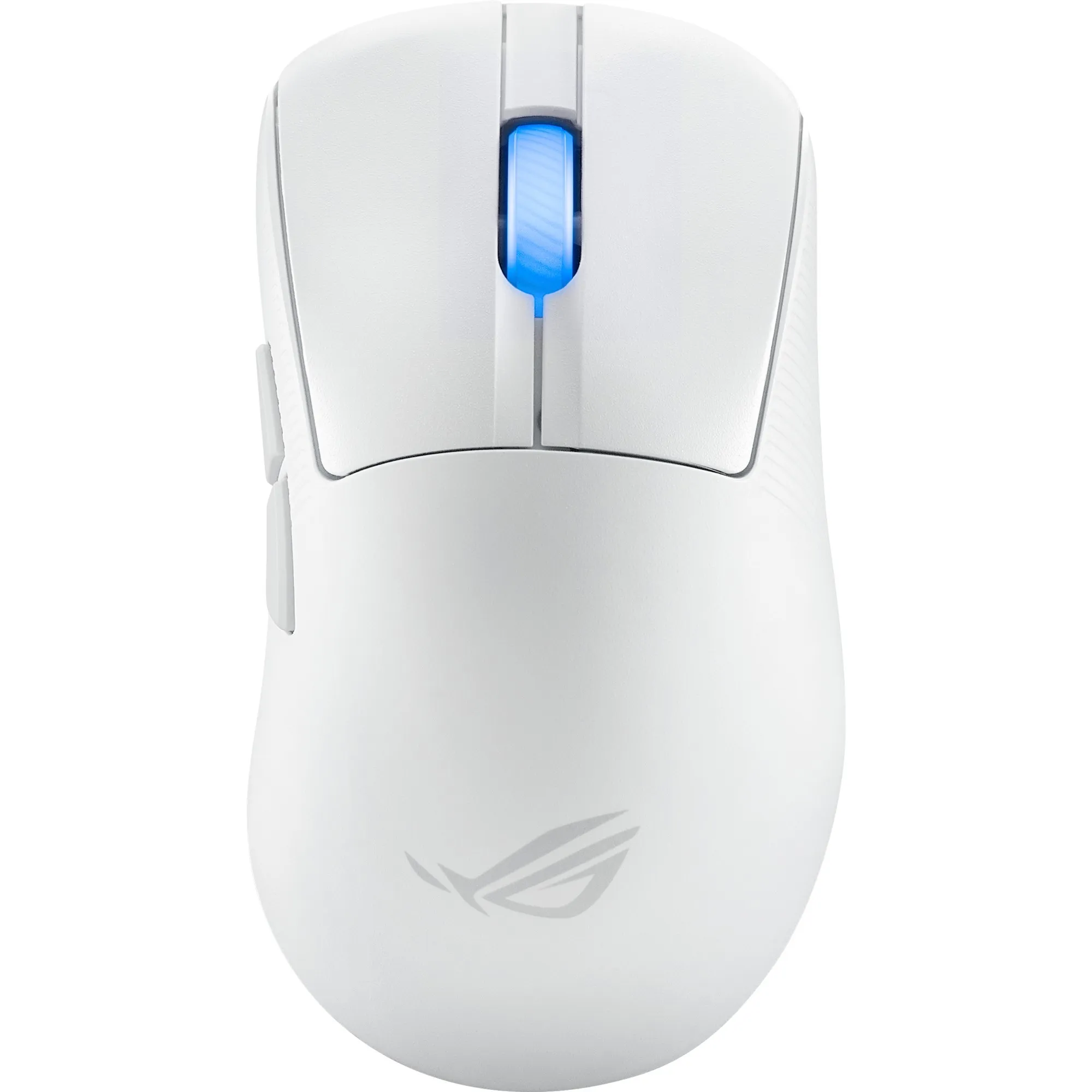 ROG Keris II Ace Wireless AimPoint White mouse Gaming Mano destra RF Wireless + Bluetooth + USB Type-A Ottico 42000 DPI, Mouse da gioco