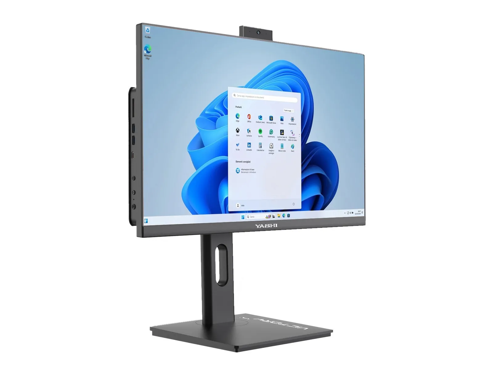 Yashi Pc Aio 24 Victoryhx I5-13500Hx 8Gb 512Gb Ssd Win 11 Pro
