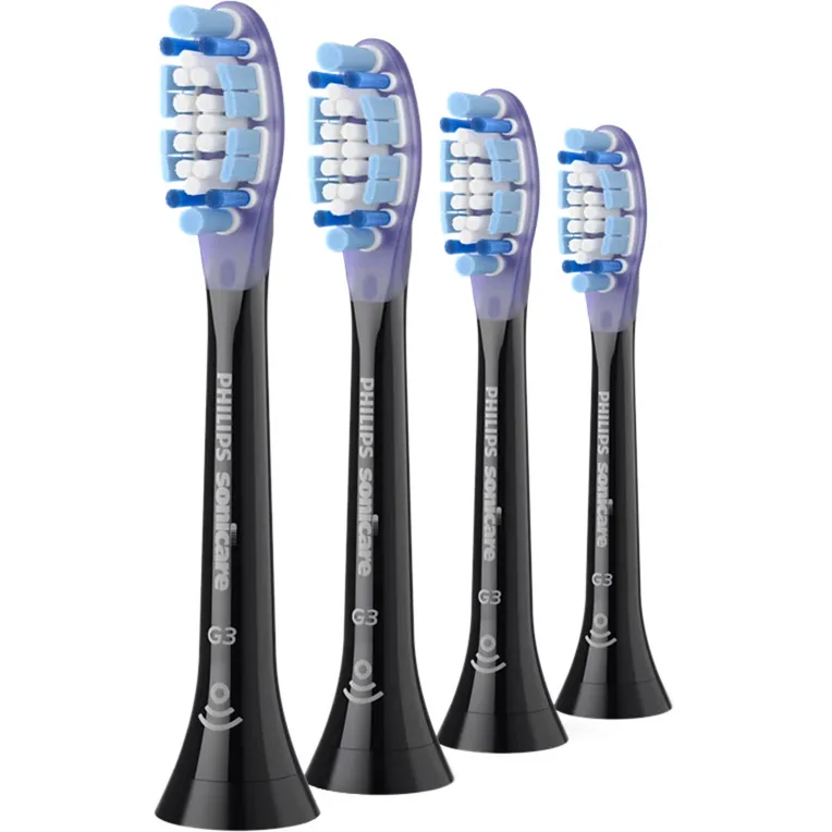 Sonicare G3 Premium Cura delle Gengive HX9054/88, confezione da 4, Testina