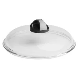 Coperchio pentola Vetro temperato bombato con valvola vapore (20cm) Trasparente 1001444