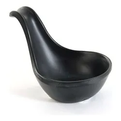 Cucchiaio degustazione Melamina (9,5x5,7cm) Finger SHOW PLATE Nero S09AY300NER