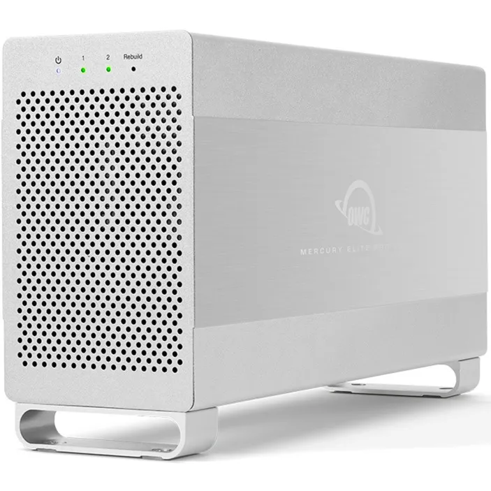 Mercury Elite Pro Dual Box esterno HDD Bianco 3.5", Disk enclosure