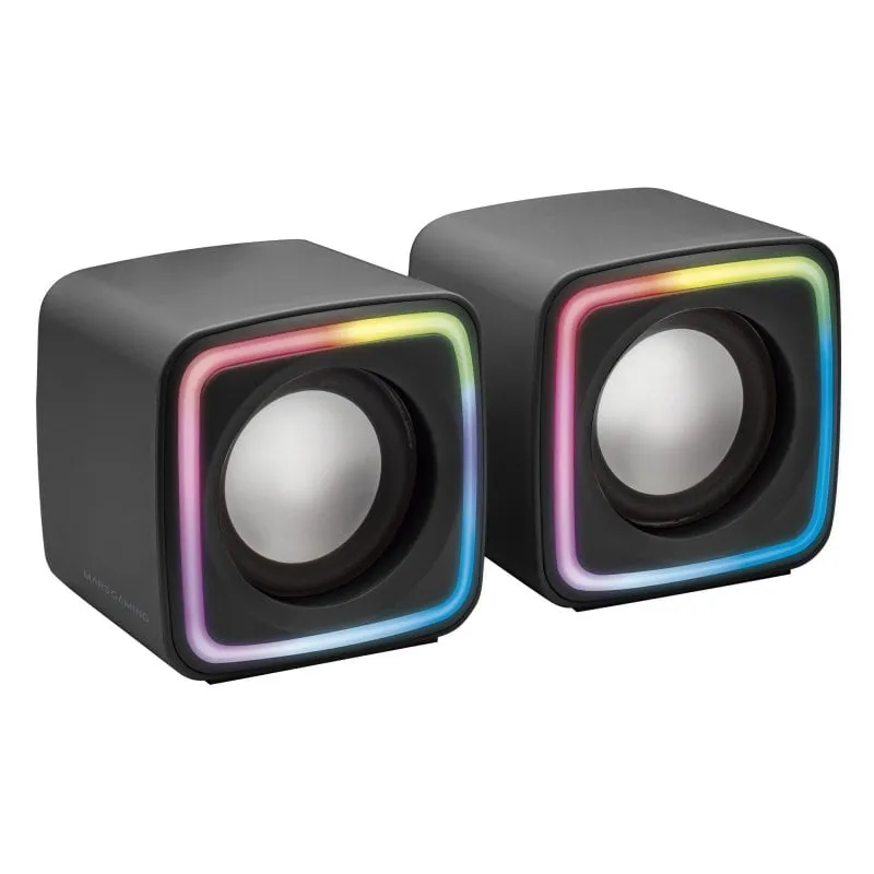 Altoparlanti da gioco Mars Gaming MSCUBE RGB DSP 8 W Nero