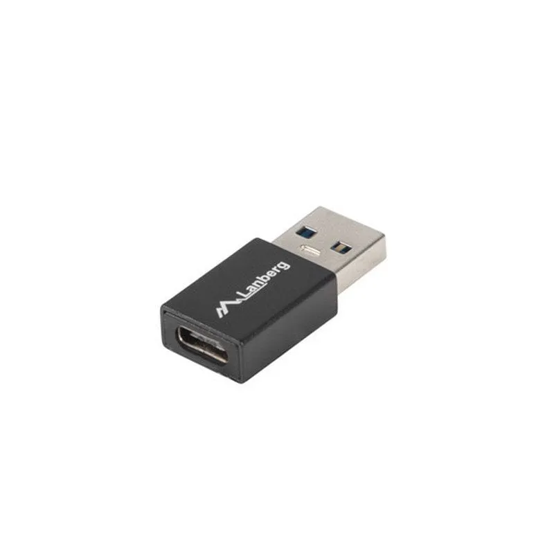 Adattatore Lanberg USB-C 3.1 femmina a USB-A 3.1 maschio nero