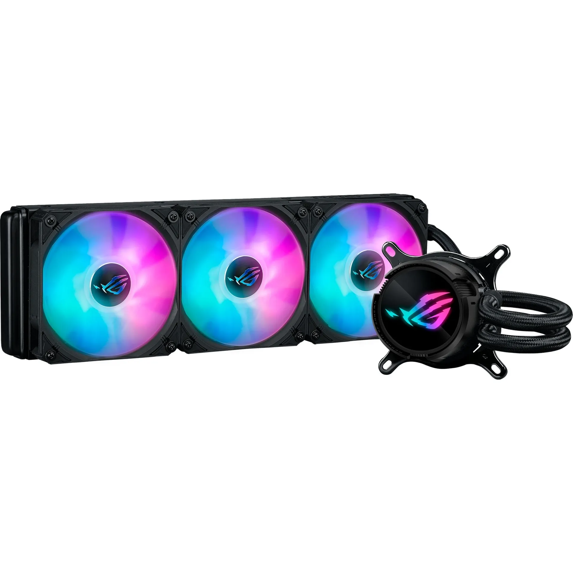 ROG Strix LC III 360 ARGB Processore Kit di raffreddamento a liquido 12 cm Nero, Raffreddamento ad acqua