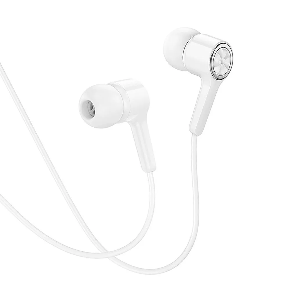 Handsfree 3.5mm HOCO M104, Bianco