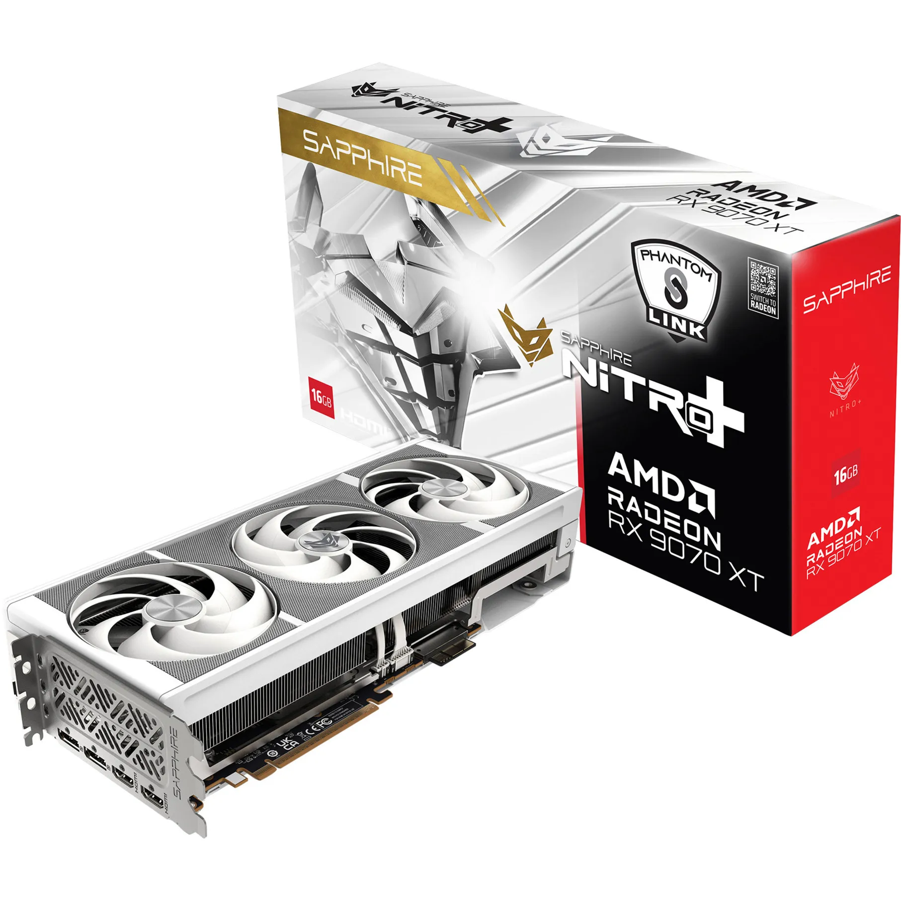 Radeon RX 9070 XT Nitro+ Phantom Link Polar OC, Scheda grafica