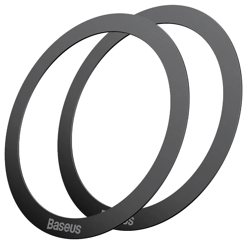 Adesivo Metallico Baseus Halo, Set 2 pezzi, Nero PCCH000001